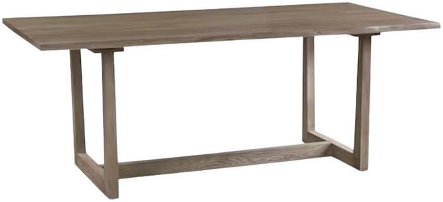 Bassett® Furniture Customizable BenchMade Liam 78" Oak Live Edge Dining Table-0