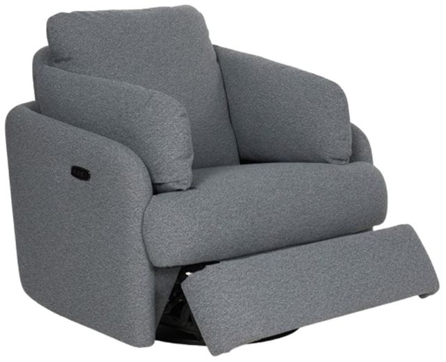 Signature Design by Ashley® Alainmont Salt and Pepper Swivel Power Recliner-4