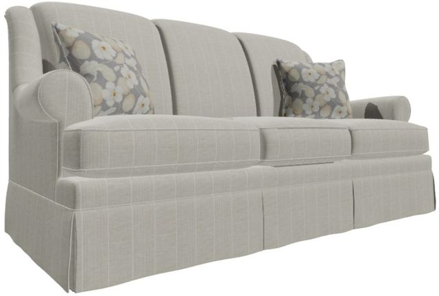 Craftmaster® Customizable Craftmaster Essentials Pleated Skirt Sofa-0