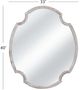 Bassett Mirror Fairvale White Wash Wall Mirror-4