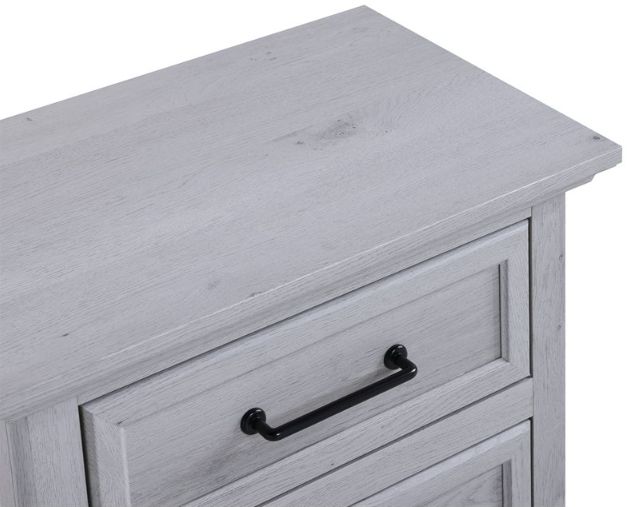 Emerald Home Larchmont Oyster Shell Nightstand-4