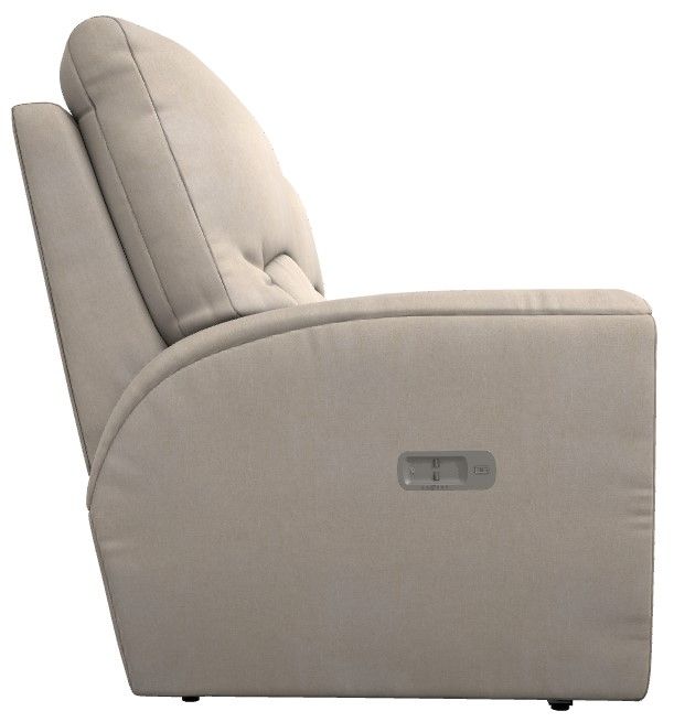 La-Z-Boy® Cassian Sand Power Reclining Loveseat with Headrest-3