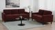 Coaster® Ruth 2-Piece Rust Red Upholstered Sofa Set-1
