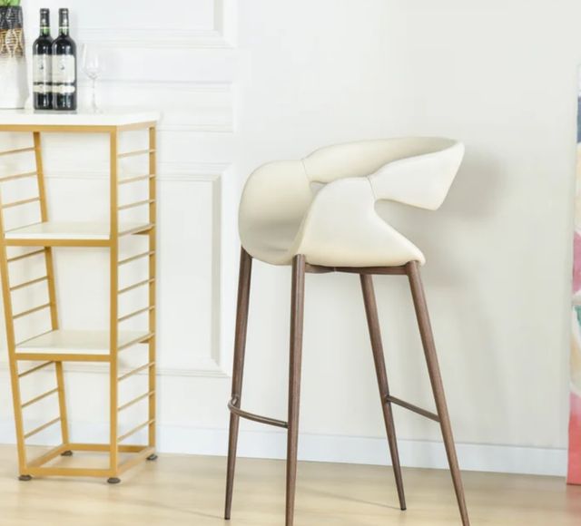 Stylecraft Light Beige Bar Stool-1