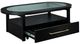Signature Design by Ashley® Winbardi Glass Top Coffee Table with Black Base-3