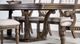 Furniture of America® Seven Oaks Weathered Oak Dining Table-4