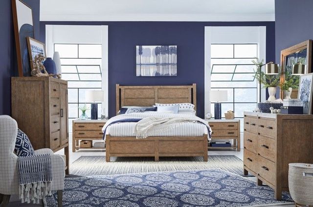 Magnussen Home® Plum Creek Sierra Brown Dresser with Marble Top-1