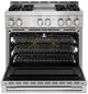JennAir® RISE™ 36" Stainless Steel Pro Style Gas Range-1