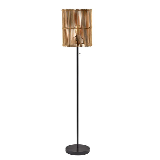 Adesso® Cabana Dark Bronze Floor Lamp-0