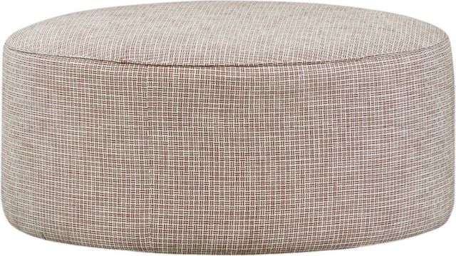 Fusion Furniture Thomas Moonlight Blue Lindy Cherry Cocktail Ottoman-0
