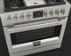 Fulgor Milano 600 Series 36" Stainless Steel Pro Style Dual Fuel Range-3
