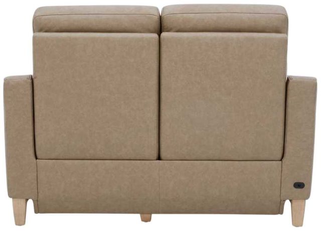 Liberty Furniture Como Dakota Camel Leather Zero Gravity Power Reclining Loveseat-4