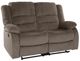 Homelegance® Jarita Chocolate Manual Reclining Loveseat-0