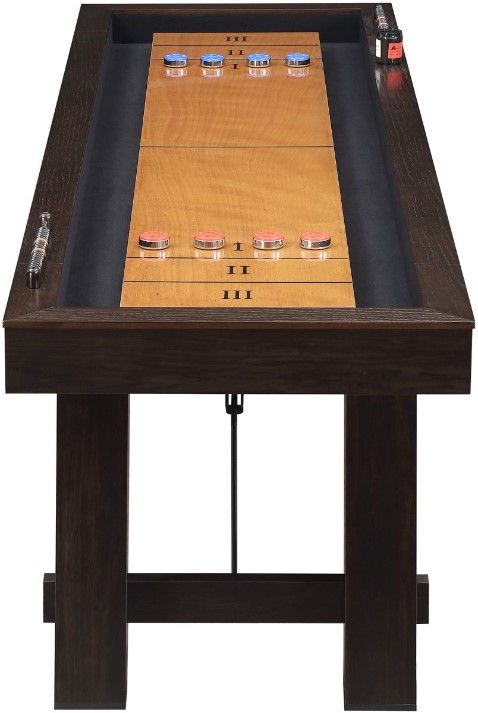 Elements International Titus Brown Shuffleboard Table-3