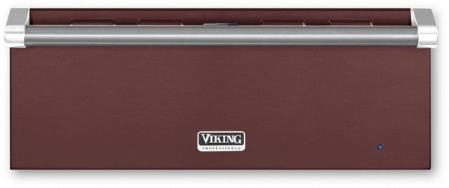 Viking® 5 Series 30" Kalamata Red Professional Electric Warming Drawer-0