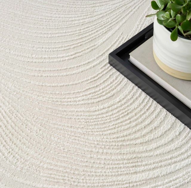 Nourison Home™ DNKY Central Park West Ivory 5'x7' Style 2 Area Rug-4