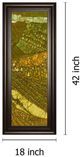 Classy Living Andrea Davis Vineyard Batik Il 18" Wall Art-2