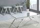 Steve Silver Co. Alfresco 3-Piece Mirrored Top Living Room Table Set with Chrome Base-0