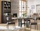 Hooker® Furniture Curata Edward Graphite/Mountain Modern Upholstered Dining Side Chair-1