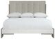 Bernhardt Foundations Gray/Light Shale/Linen King Panel Bed-1