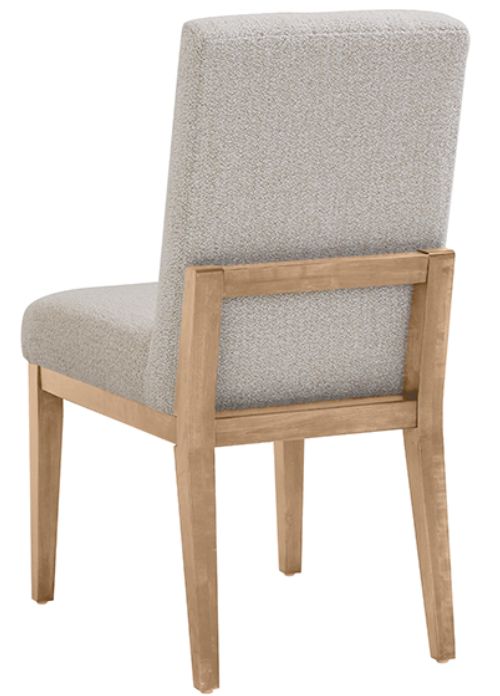 LM Co Home By Vaughan-Bassett Crafted Cherry by Ben & Erin Napier Bleached Cherry/Oatmeal Upholstered Side Chair-2