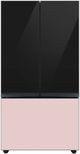 Samsung Bespoke 36" Pink Glass French Door Refrigerator Bottom Panel-5