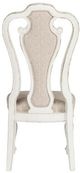 Liberty Furniture Magnolia Manor Antique White/Ivory Splat Back Upholstered Side Chair-3