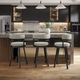 Amisco Customizable Ronny Swivel Bar Stool-1