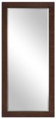 Uttermost® Durant Antique Dark Bronze Tall Wood Mirror-0