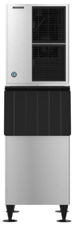 Hoshizaki Crescent® Cuber 22" 489 lb. Stainless Steel Air-Cooled Ice Maker-1