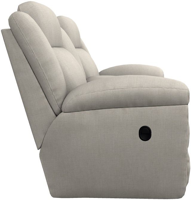 La-Z-Boy® Ava Ivory Manual Reclining Loveseat with Console-2