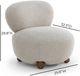 TOV Furniture Pucker Warm Gray Accent Chair-2