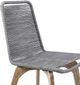 Armen Living Island Outdoor Grey Dining Chair-4