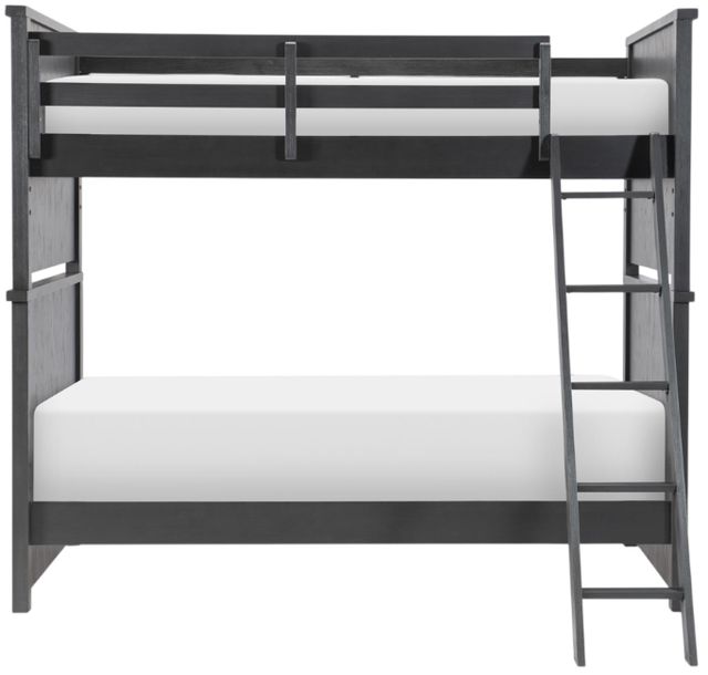 Legacy Kids Teen Flatiron Midnight Youth Twin Over Twin Bunk Bed-2