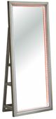 Signature Design by Ashley® Evesen Champagne Floor Standing Mirror with Storage and LED-5