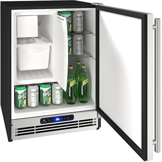 U-Line® 2.1 Cu. Ft. Stainless Steel Under The Counter Refrigerator-2