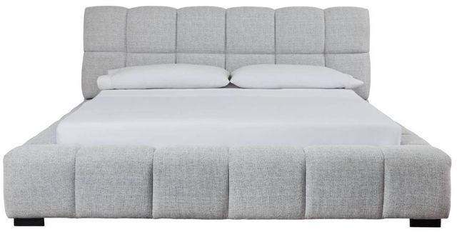 Signature Design by Ashley® Grendusk Light Gray King Upholstered Bed-1