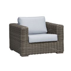 Ratana Cubo Creamy Oak/Pearl Grey Club Chair
