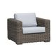 Ratana Cubo Creamy Oak/Pearl Grey Club Chair-0