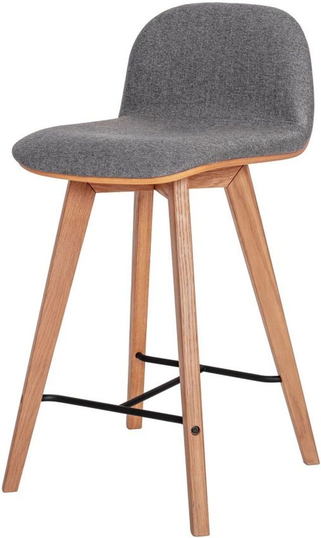 Moe's Home Collection Napoli Grey Counter Stool-0
