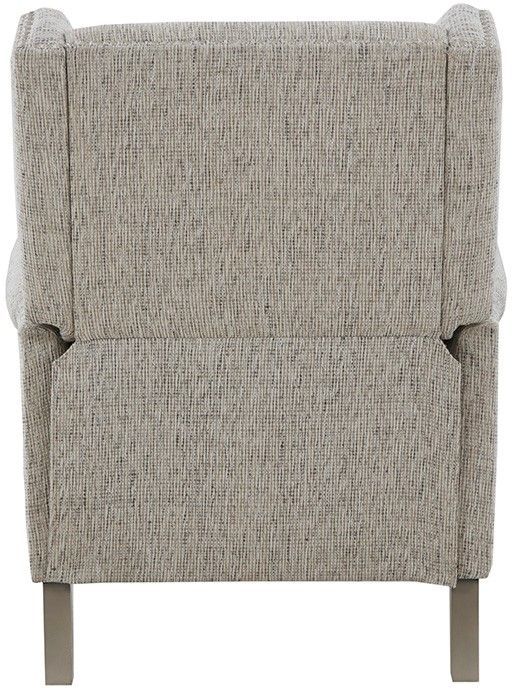 Olliix by Madison Park Grey Multi Giselle Push Back Recliner-1