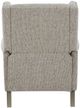 Olliix by Madison Park Grey Multi Giselle Push Back Recliner-1