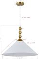 Forty West Ashby Gold Pendant-1