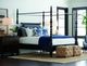 Tommy Bahama® Furniture Kingstown Sovereign Black Queen Poster Bed-1