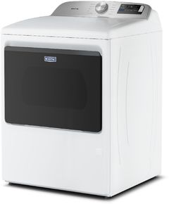 Maytag 7.4 Cu. Ft. White Front Load Electric Dryer with Advanced Moisture Sensing