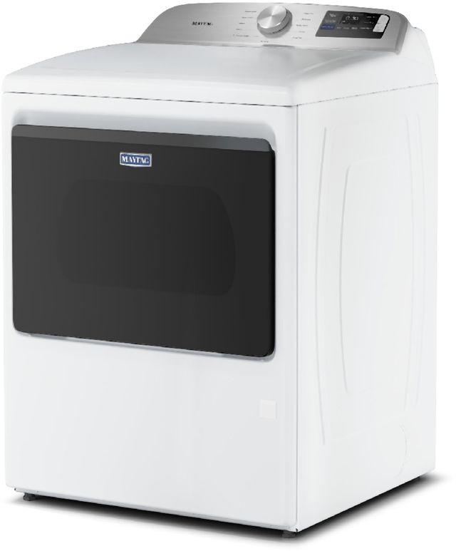Maytag 7.4 Cu. Ft. White Electric Dryer with Advanced Moisture Sensing-2