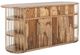 International Furniture Direct Balam Stained Brown Kitchen Island-0