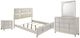 Coaster® Olivia 4-Piece Pearl White Eastern King Bedroom Set-0