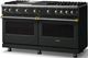 Viking® 5 Series 60" Antique Bronze Pro Style Gas (LP) Range with Brushed Brass Trim-2