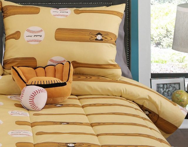 Hallmart Collectibles Home Run 6-Piece Full Comforter Set-1